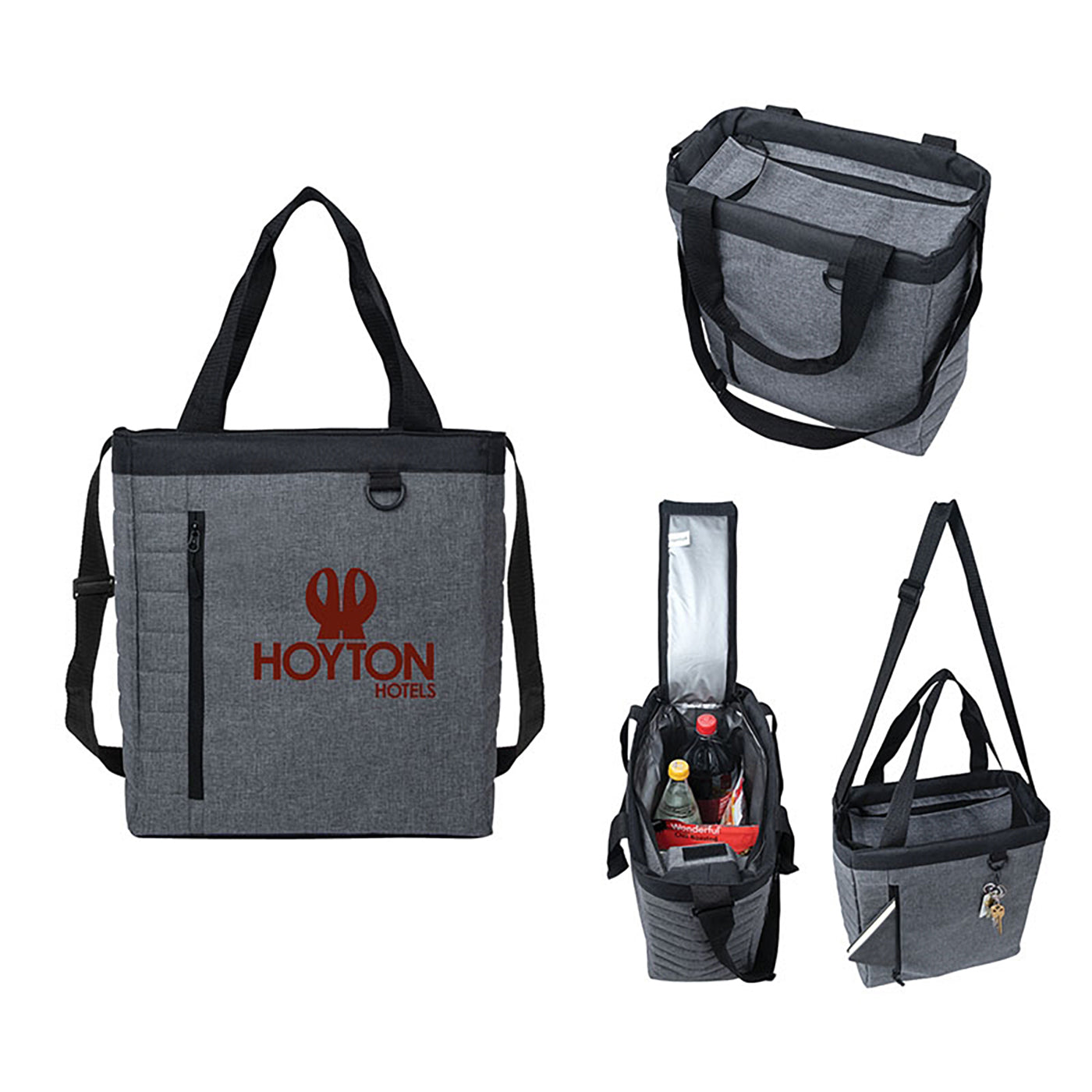 24-Can Quilted Cooler with Heat-Sealed Lining