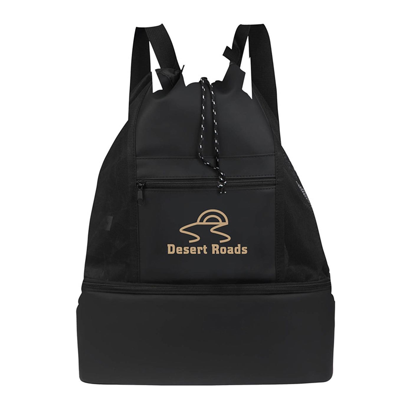 Mesh Drawstring Pack with Cooler Base - GR4518B