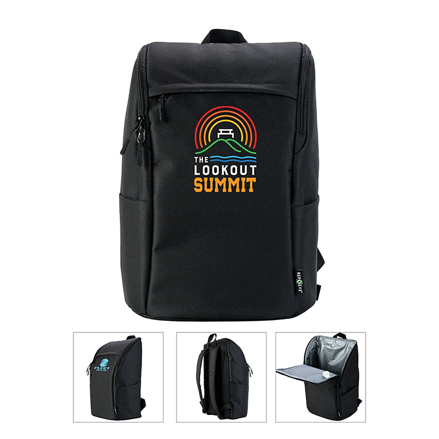 Repreve® RPET 20-Can Backpack Cooler