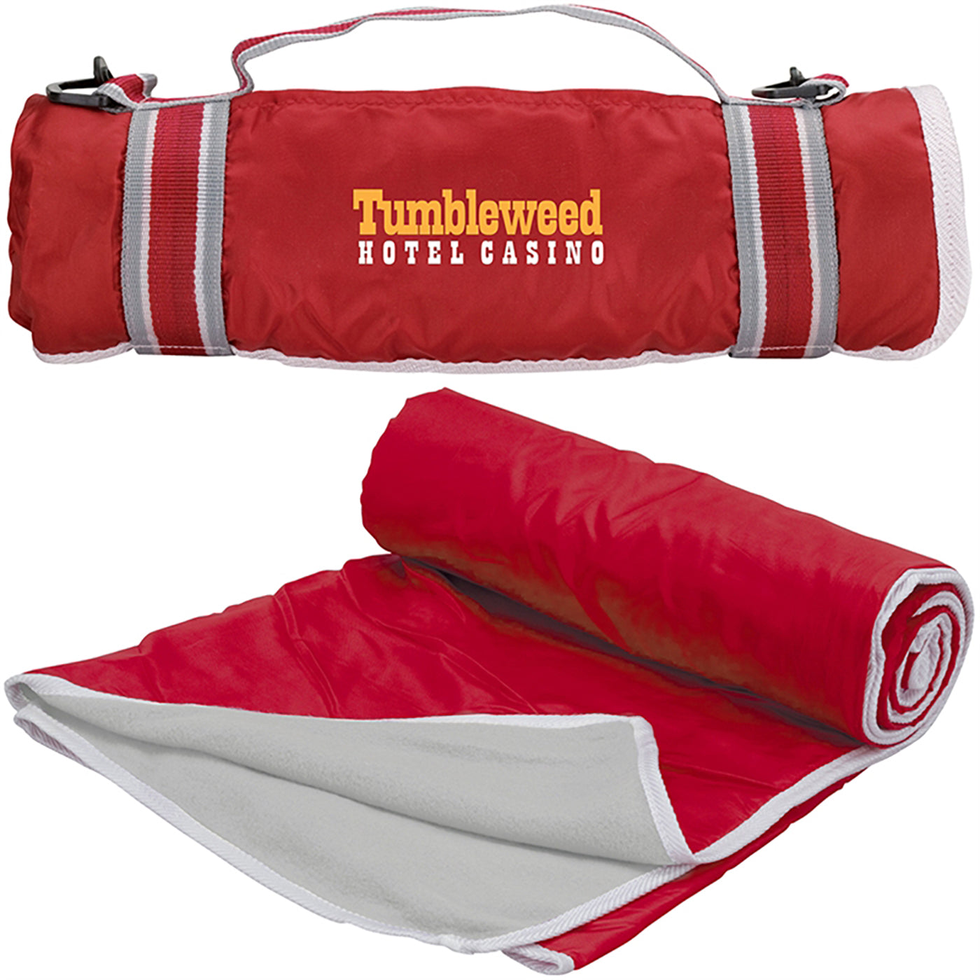 Water-Resistant Roll-Up Fleece Blanket - GR5100R