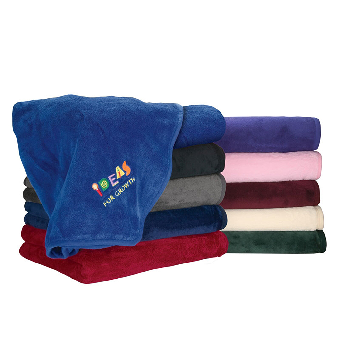 Micro-Plush Fleece Blanket with Carry Bag