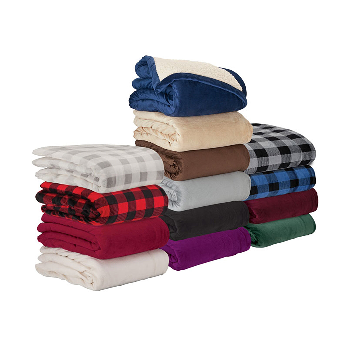 Micro Mink Sherpa Reversible Blanket