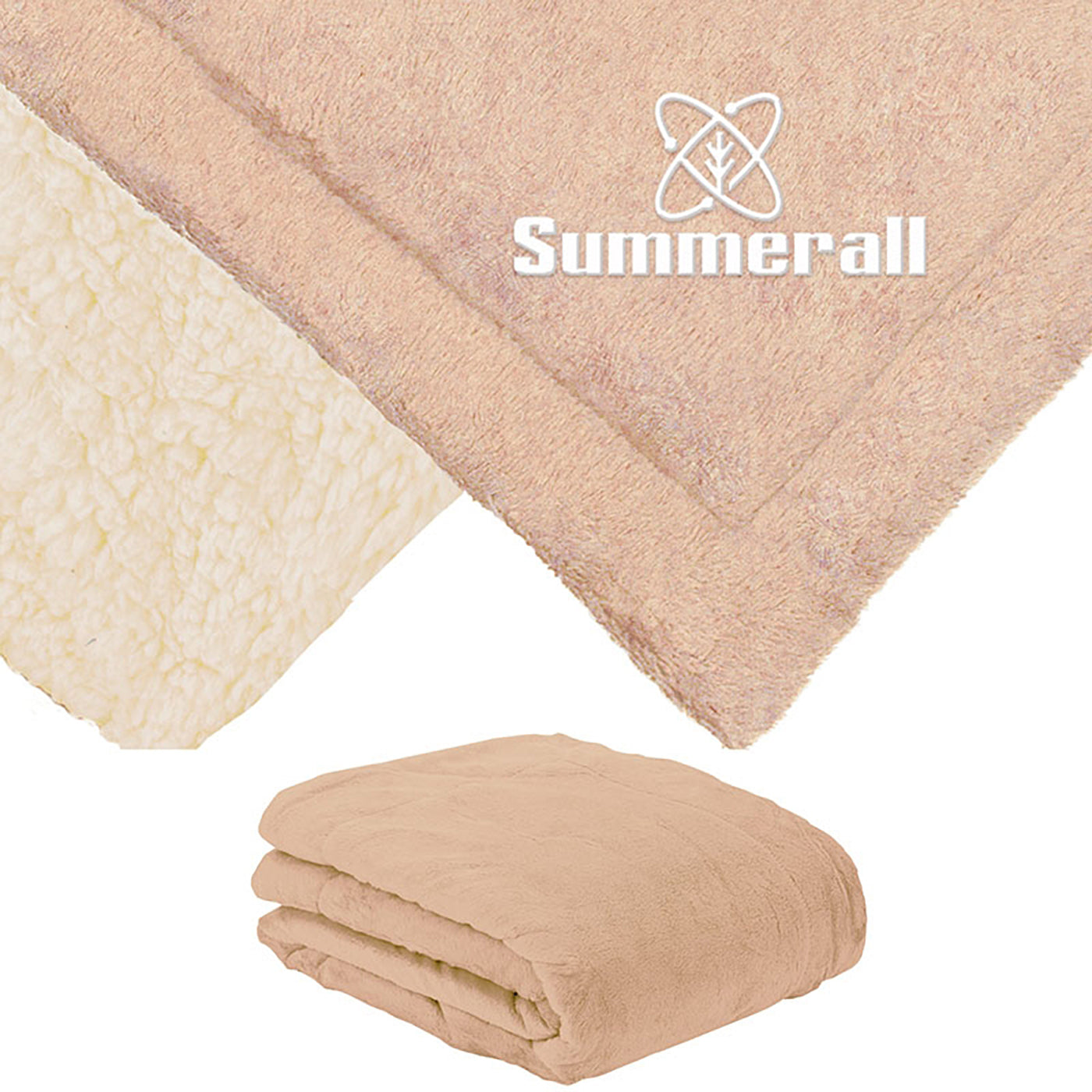 60" x 72" Sherpa Fleece Blanket - GR5111K