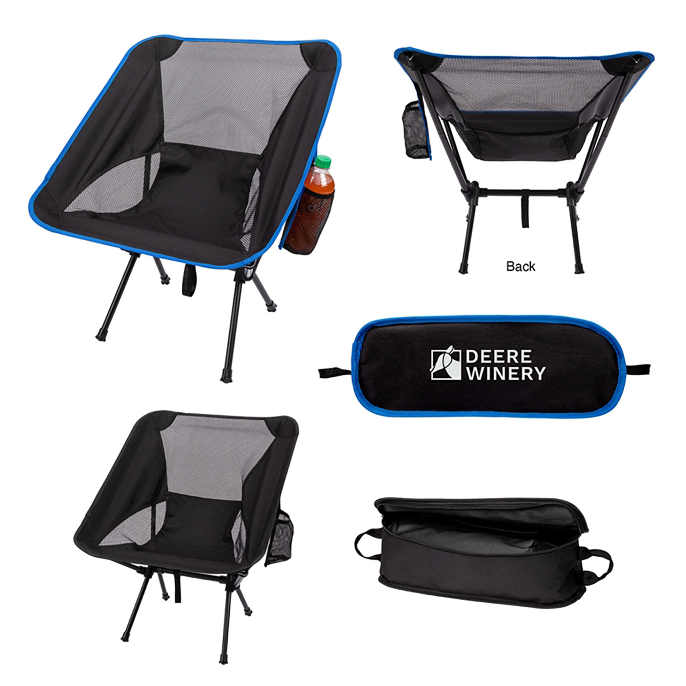 Aluminum Shock-Cord Folding Chair