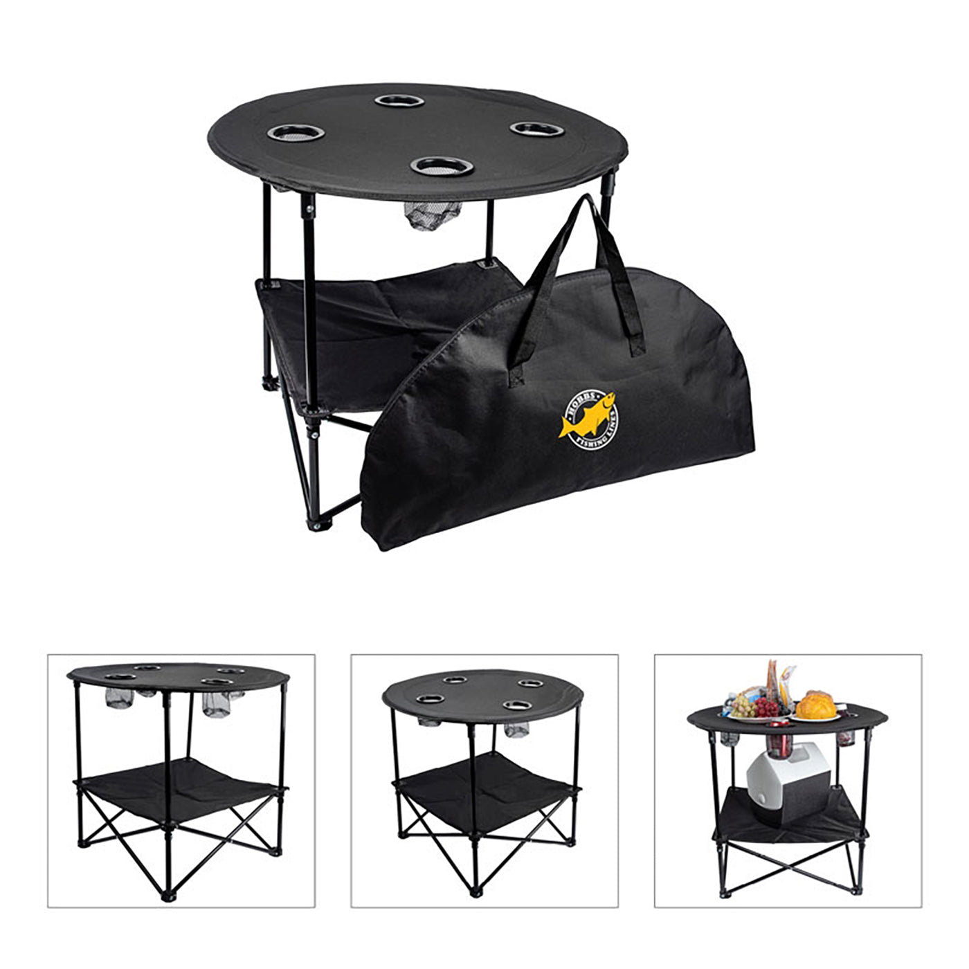 600D Polyester Folding Camping Table