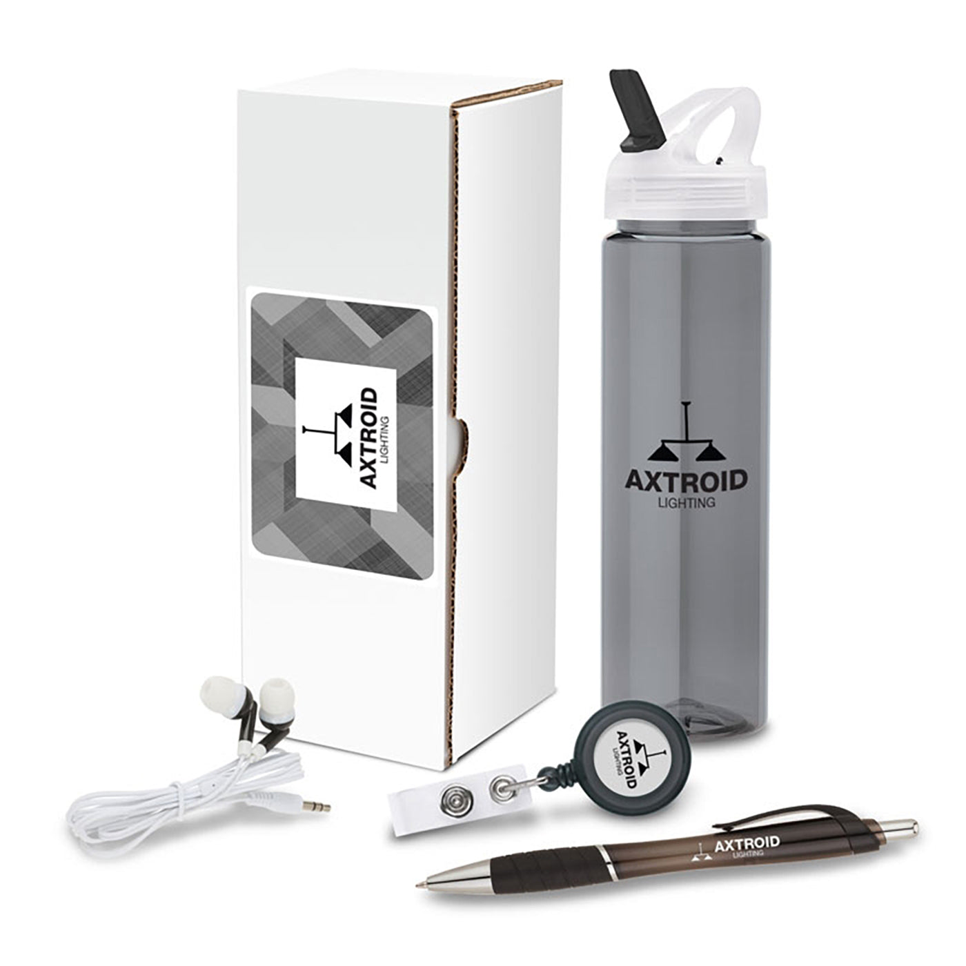 4-Piece Employee Welcome Kit with Water Bottle