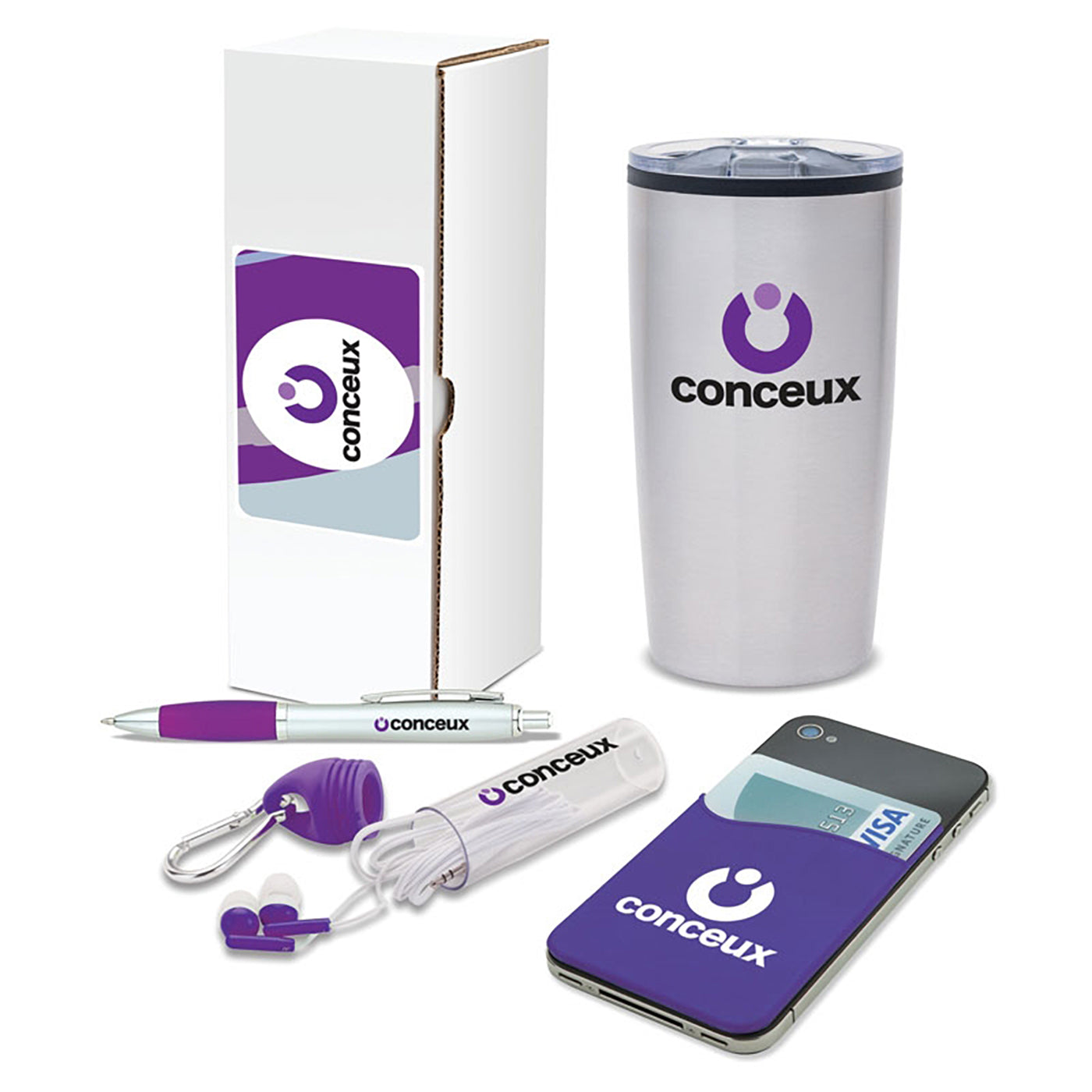 4-Piece Stainless Steel Thank You Set - GS8024P