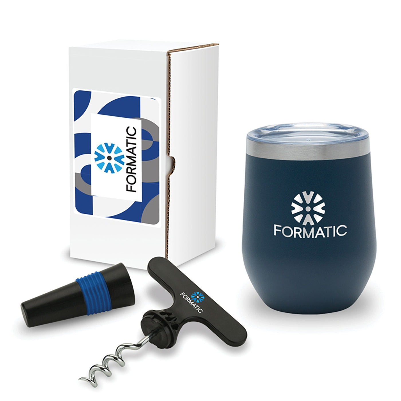 Wine Lover's Stainless Steel Gift Set - GS8025N