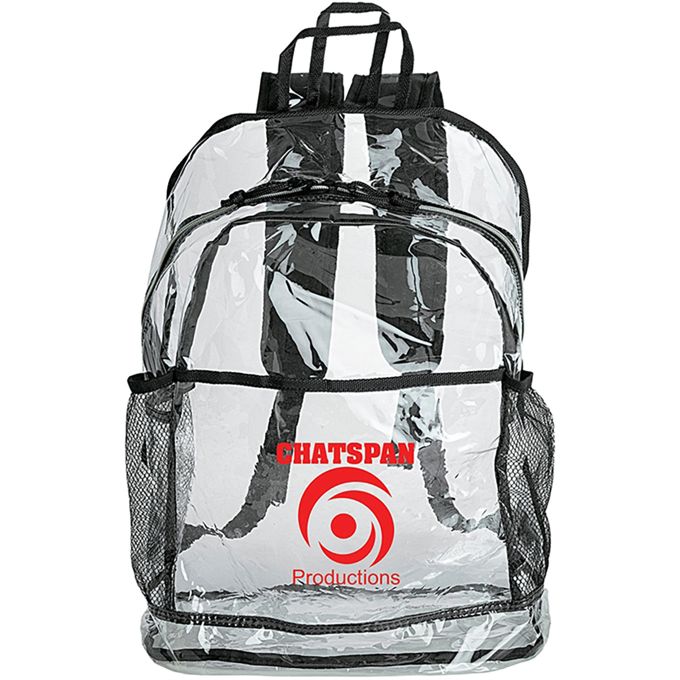 Clear PVC Security Backpack - KB3000B