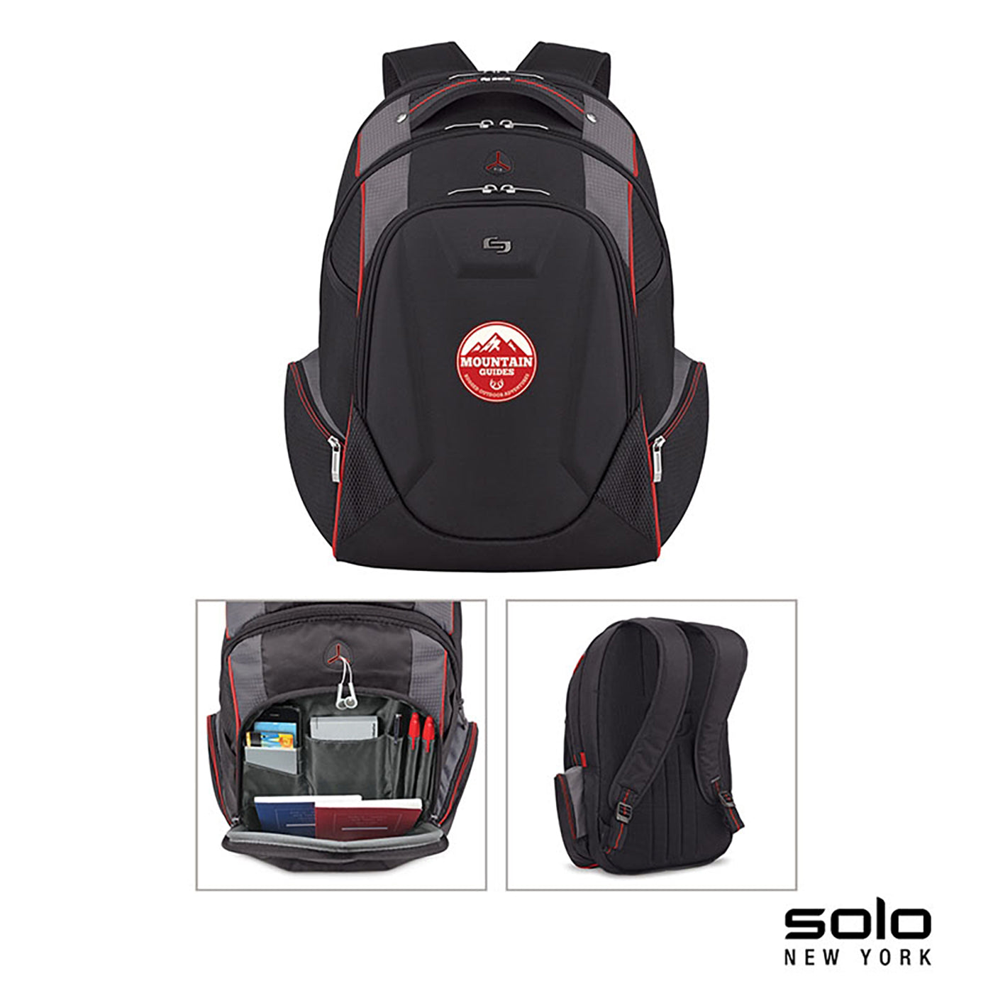 17.3" Laptop Backpack with Hard Shell Front