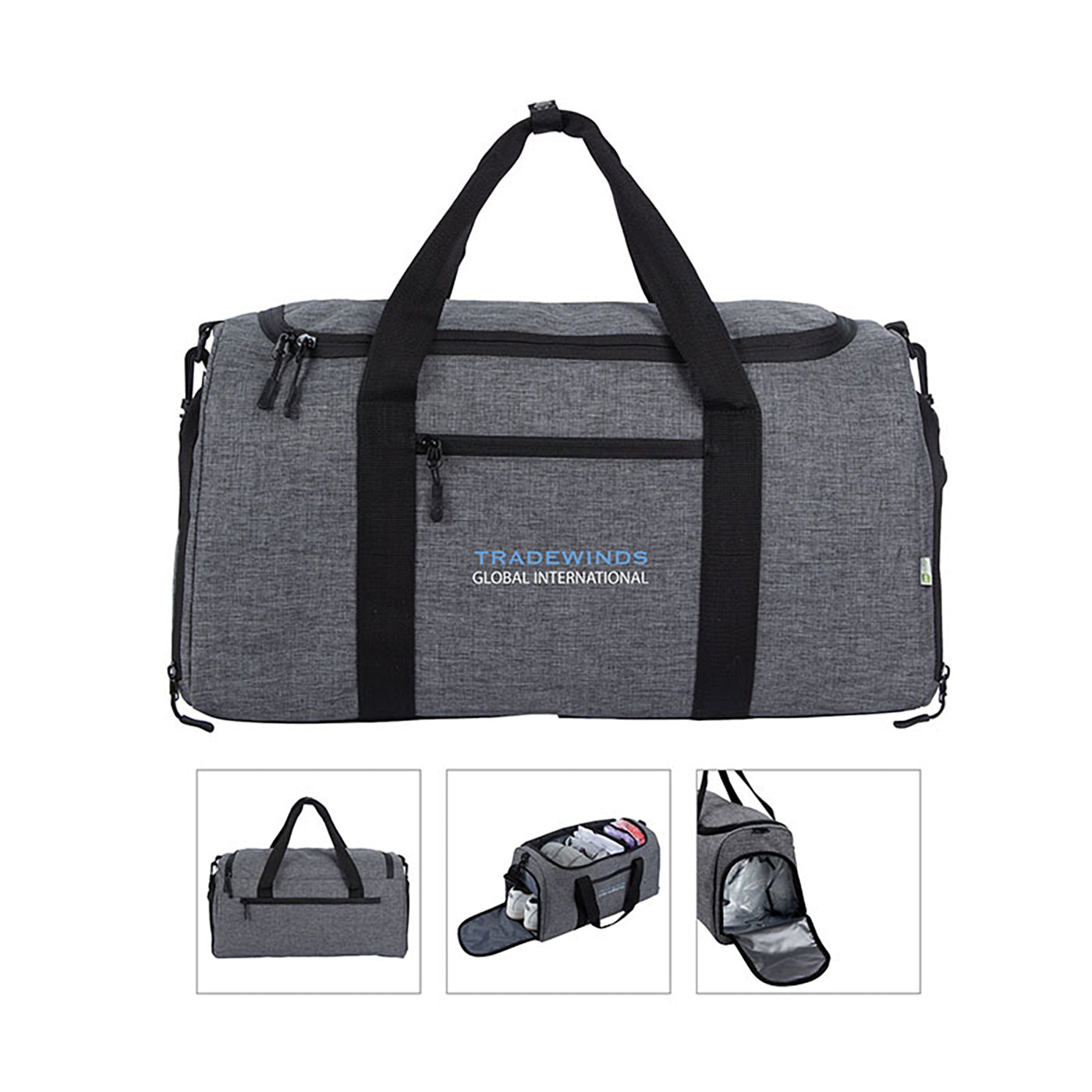 Multi-Compartment Travel Duffel
