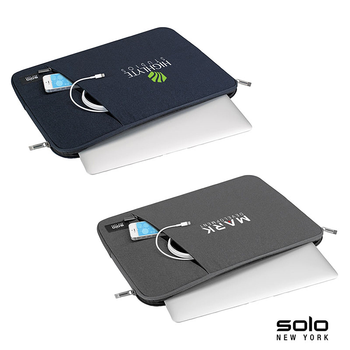 15.6" Padded Polyester Laptop Sleeve