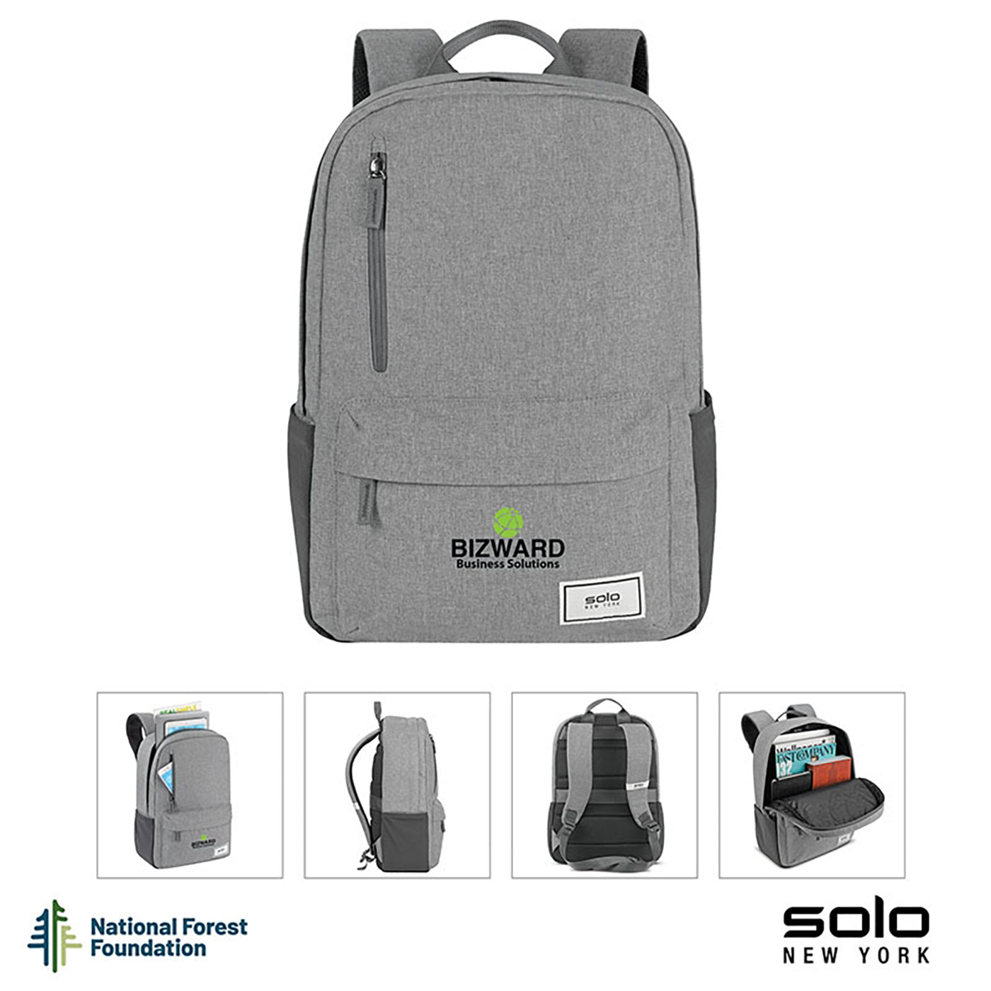 Recycled Material Laptop Backpack