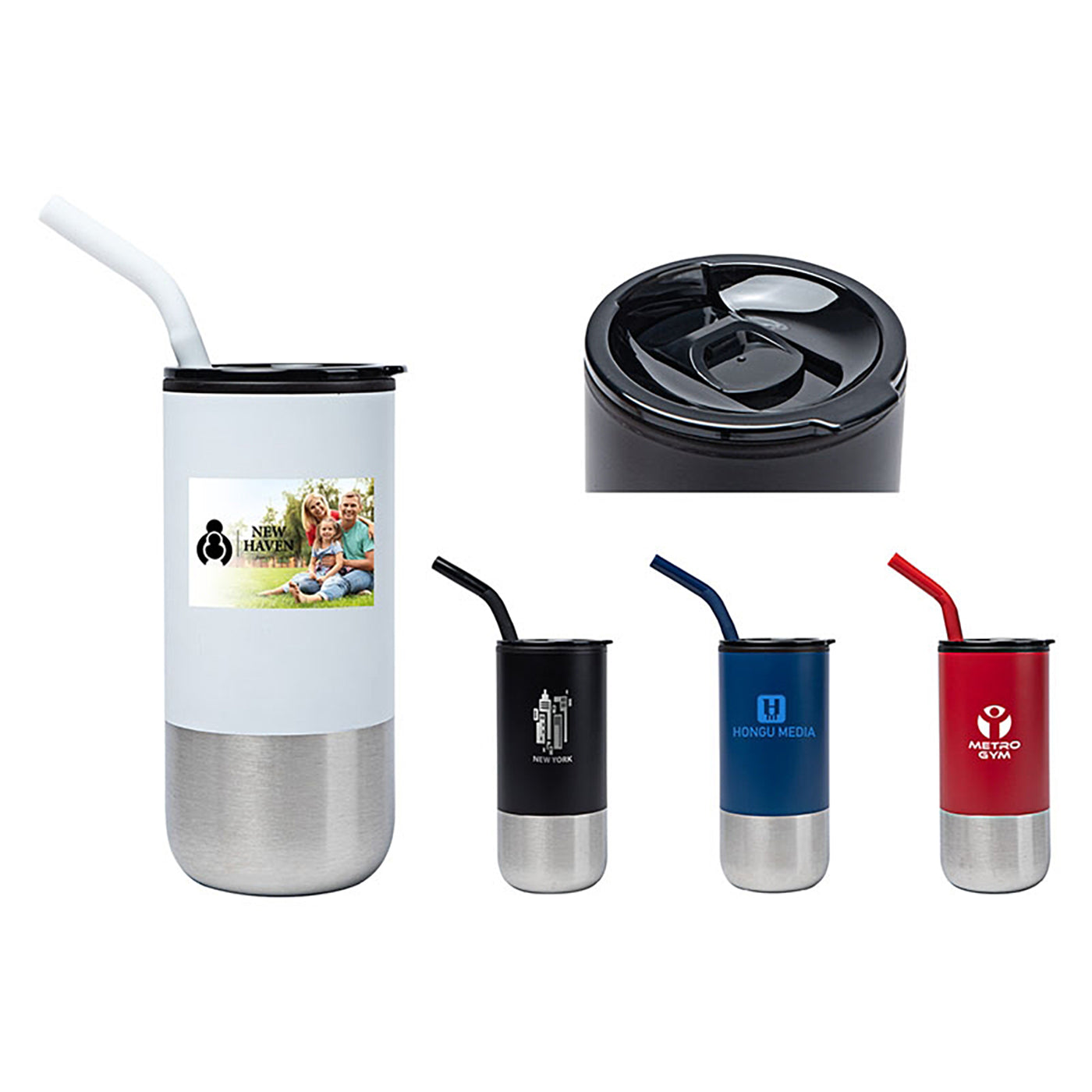 18oz Steel Outer Wall Insulated Tumbler