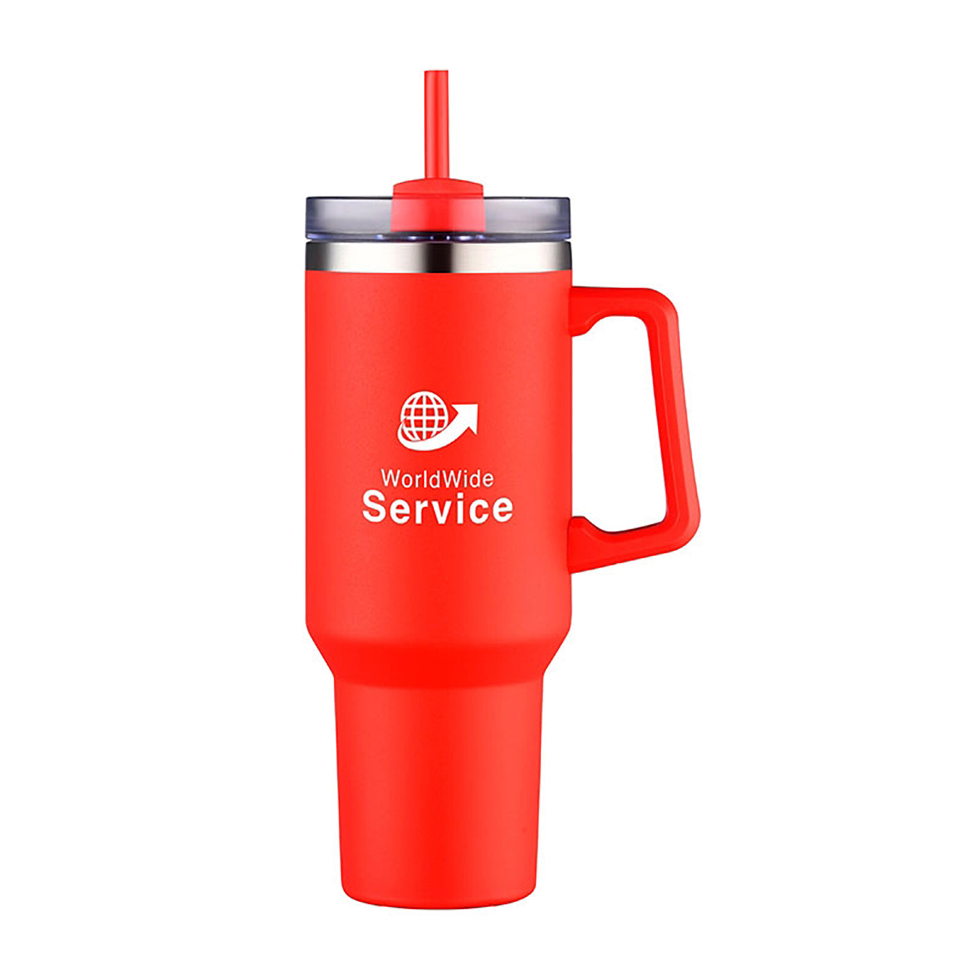 40oz Handled Travel Mug with Straw - KM8420R