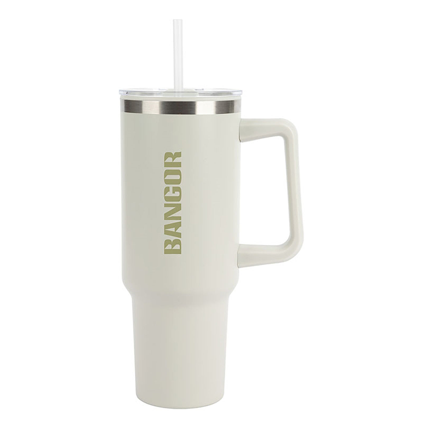 40oz Stainless Steel Travel Mug with Handle - KM8505S