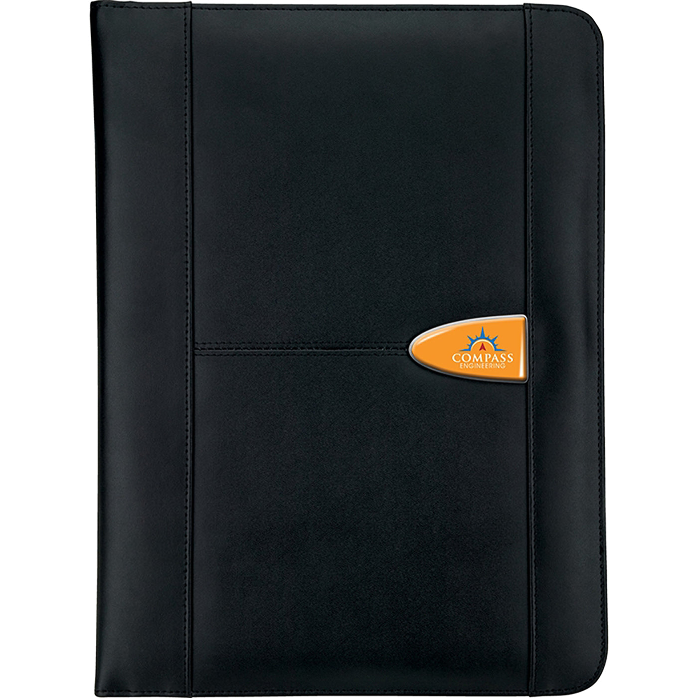 Bonded Leather Letter Padfolio - KP4120B