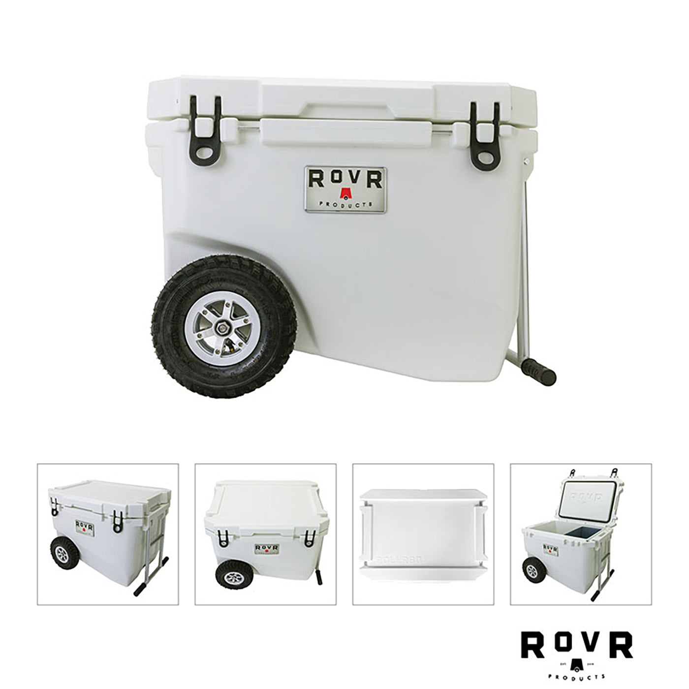 RollR® 60qt Wheeled Hard Cooler