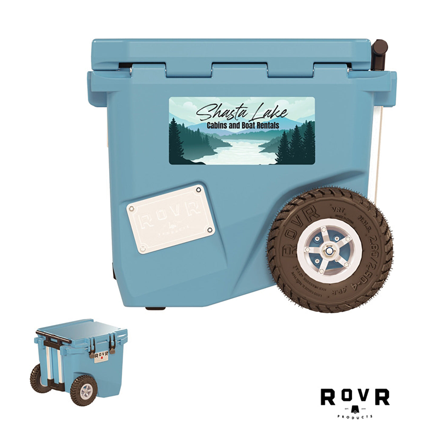 RollR® 45qt Wheeled Hard Cooler - KR8505AH