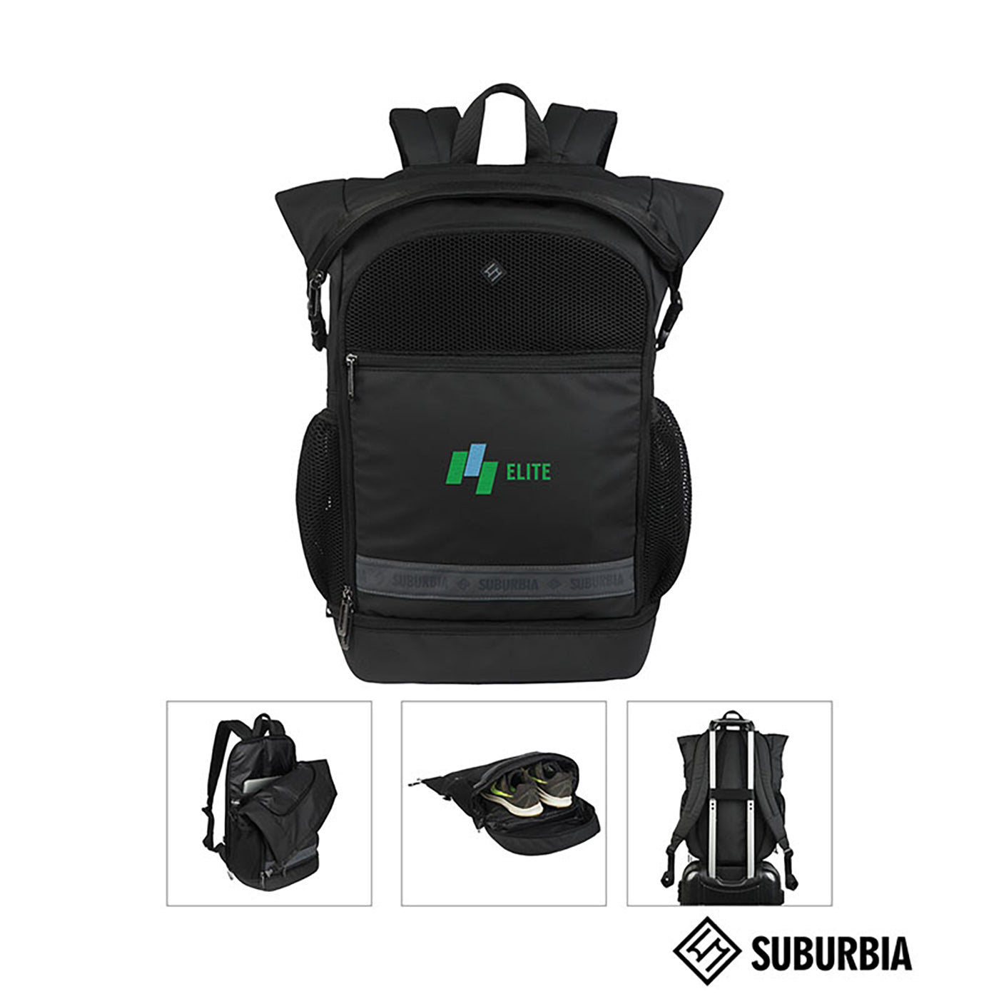 RPET Backpack with 17" Laptop Compartment
