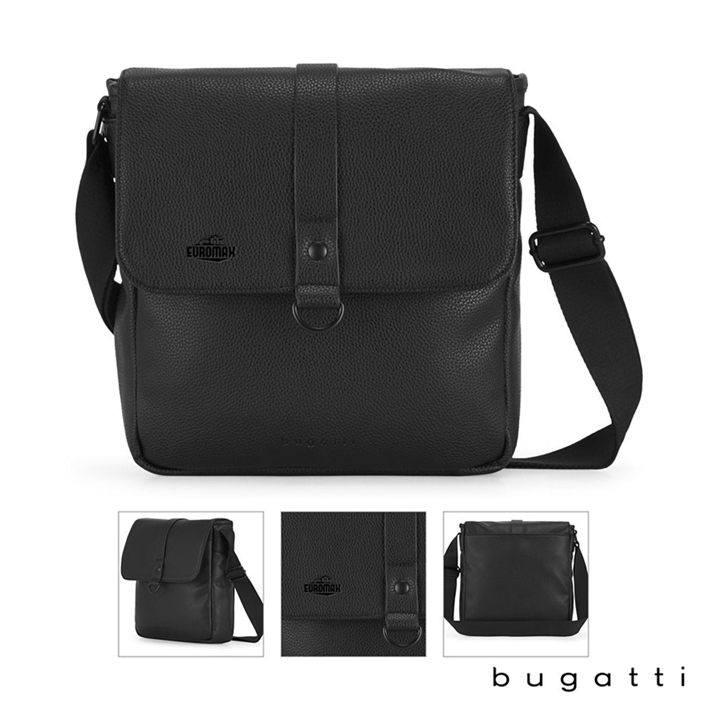 Vegan Leather Crossbody Tablet Bag