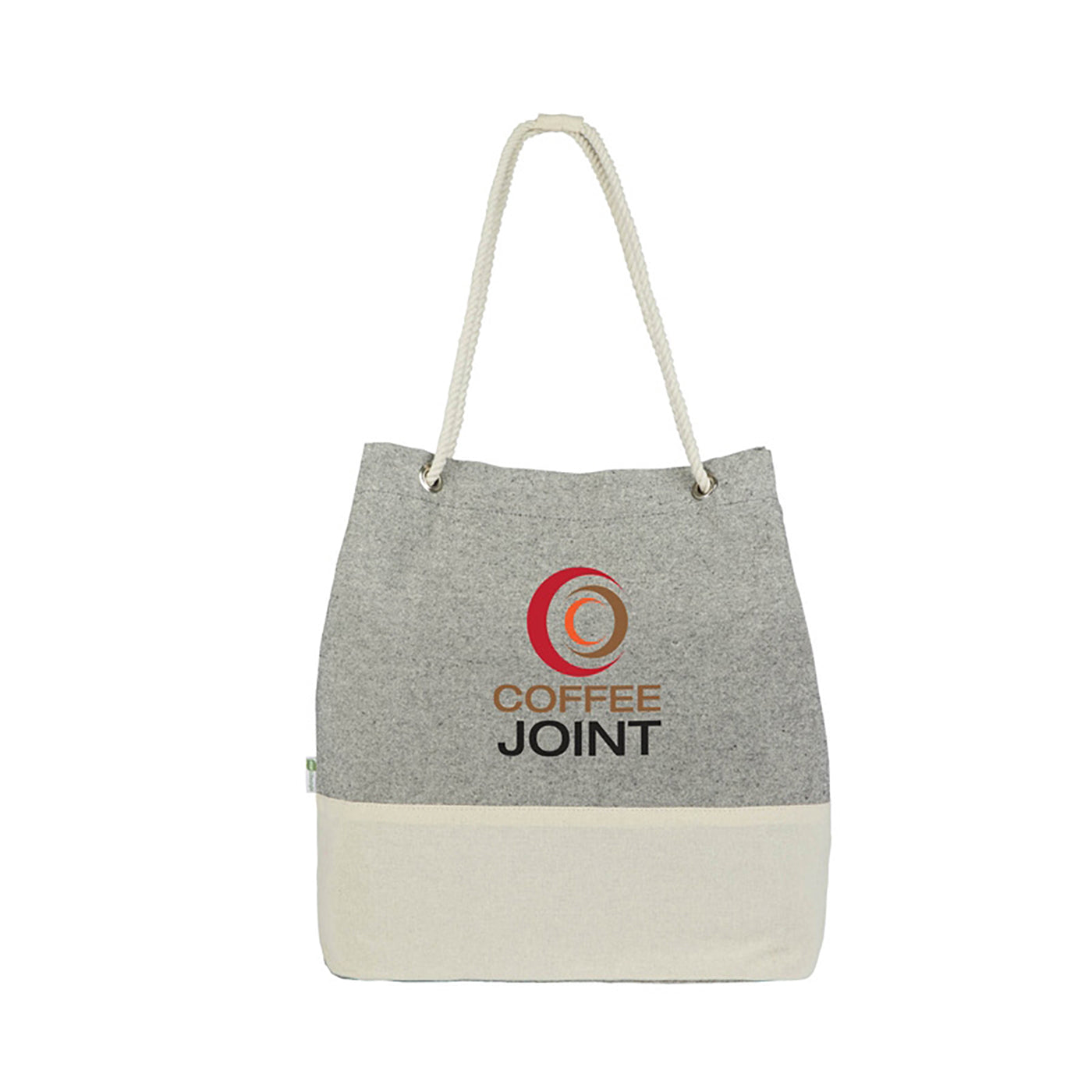 Recycled Cotton Tote with Rope Handles - KT0370B