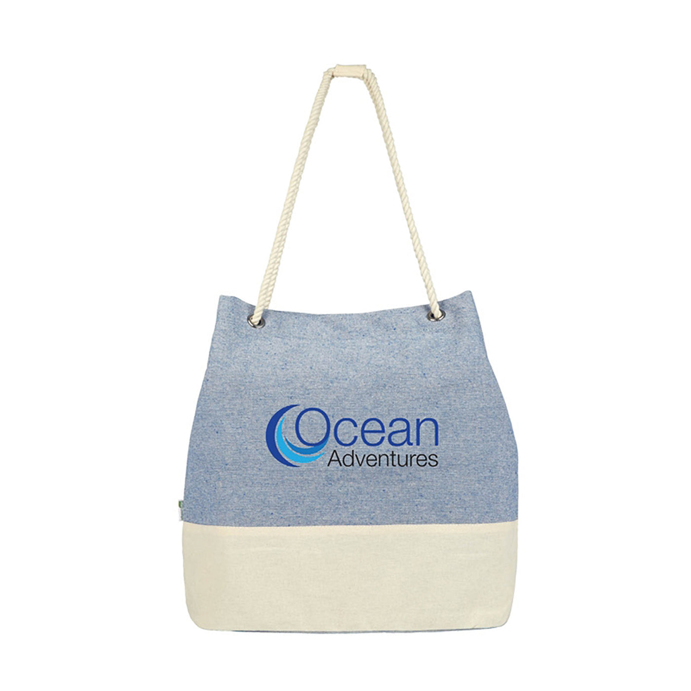 Recycled Cotton Tote with Rope Handles - KT0370N