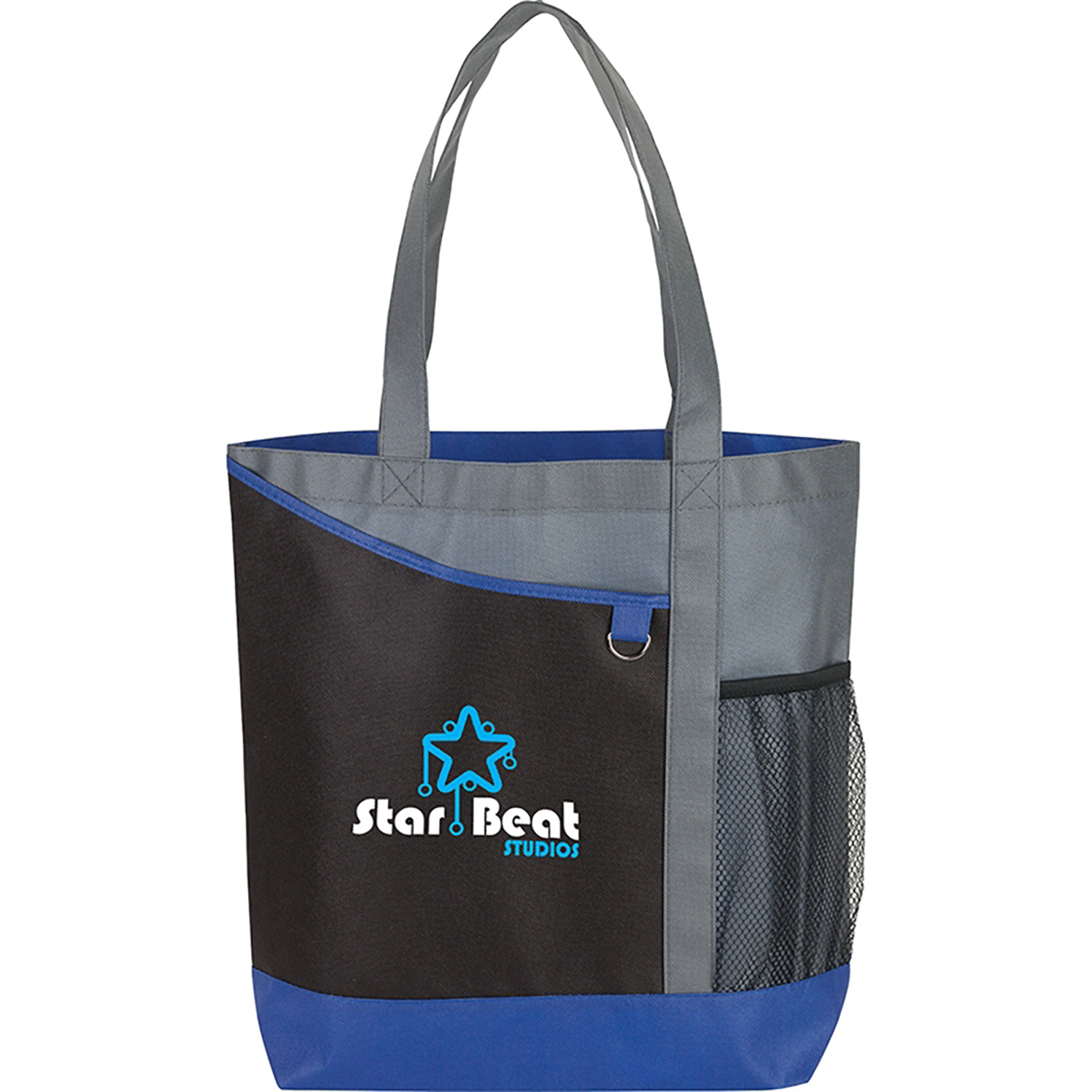 80gsm Non-Woven Tote with Mesh Pocket - KT6222N