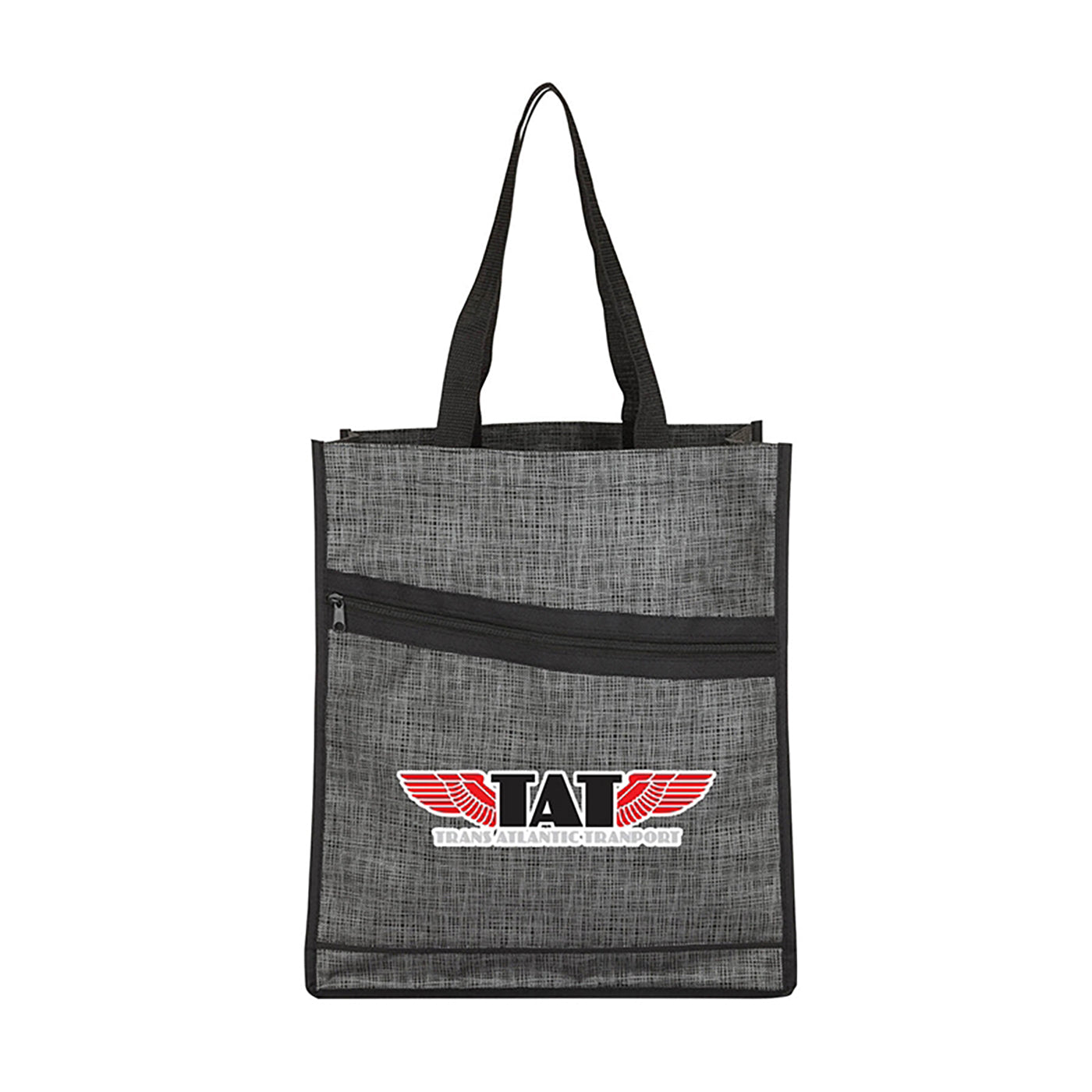 Zippered 80gsm Non-Woven Conference Tote - KT6225B