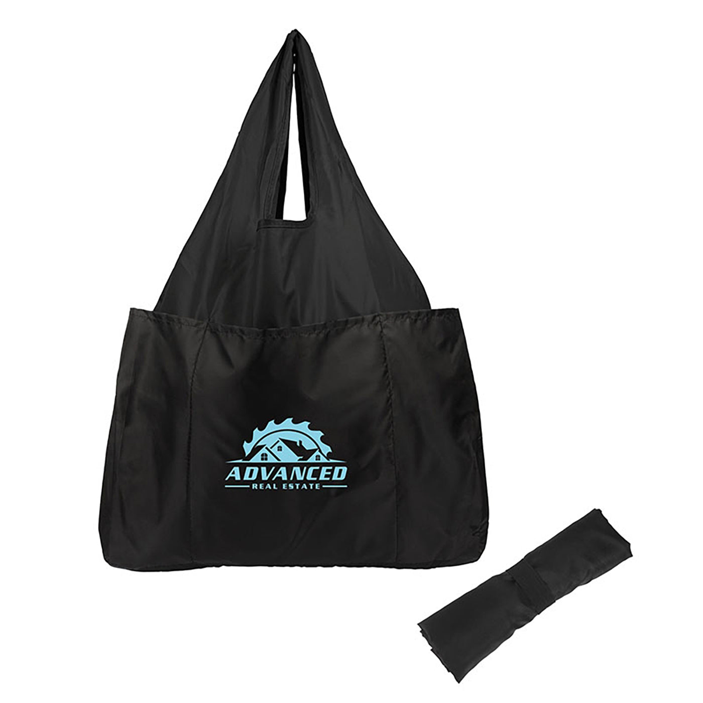 Recycled RPET Grocery Tote with Triple Pockets - KT8600B