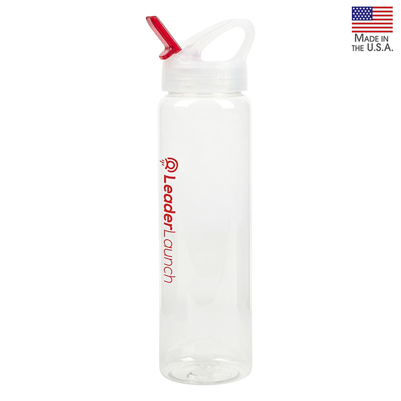32oz PET Bottle with Flip Straw Spout - KW2323R