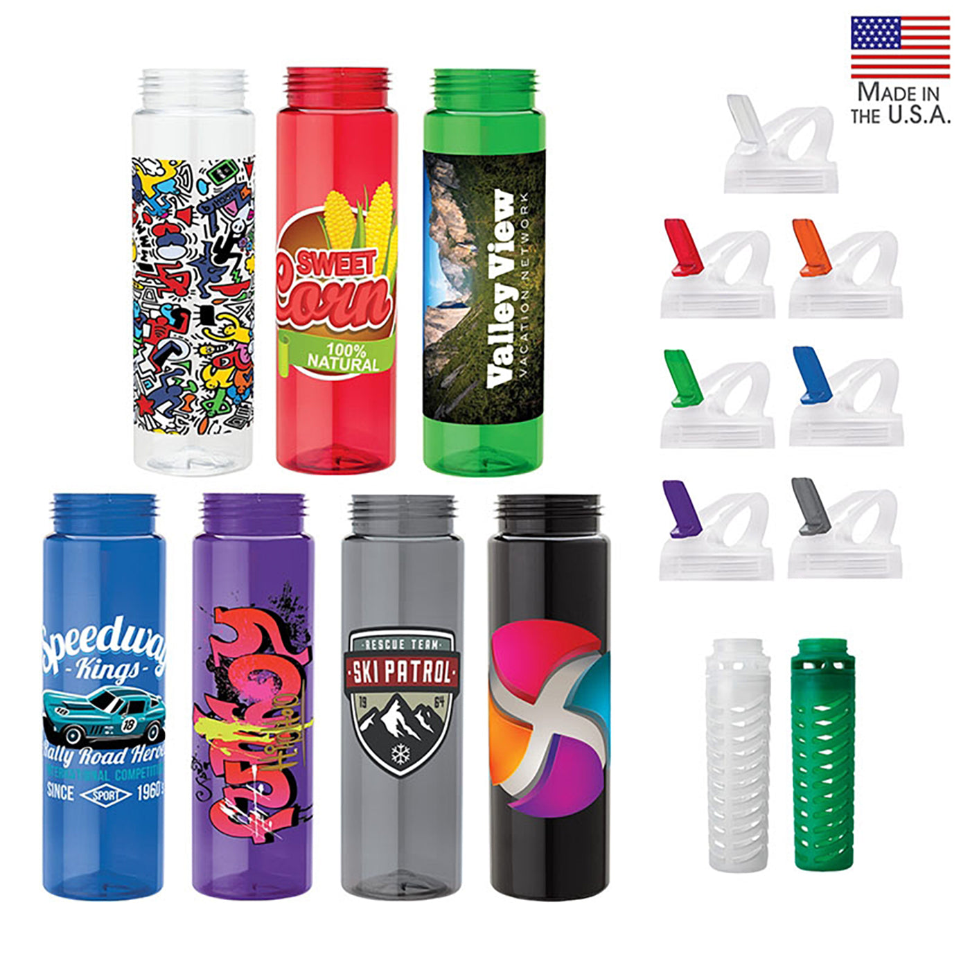 25oz PET Infuser Water Bottle - KW2353