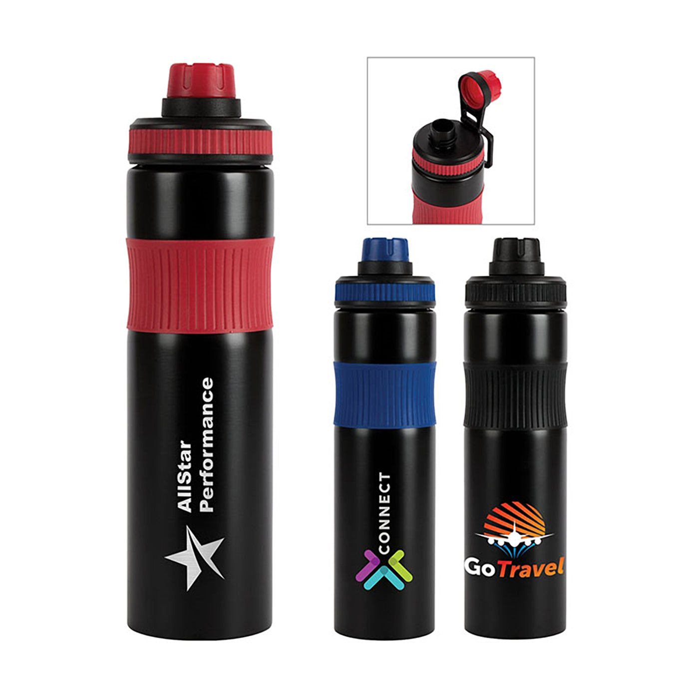 26oz Single Wall Recycled Stainless Steel Water Bottle