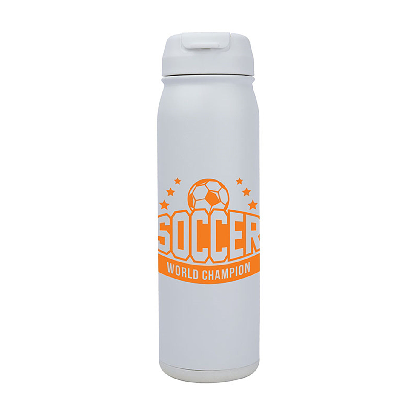 24oz Double Wall Steel Bottle with Dual Lid - KW2534W