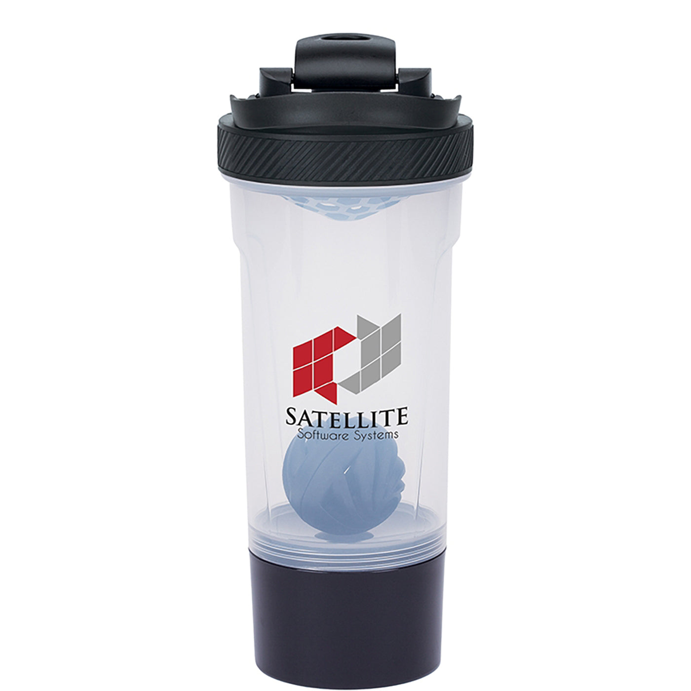 24oz Protein Shaker with Storage Compartment - KW2605B