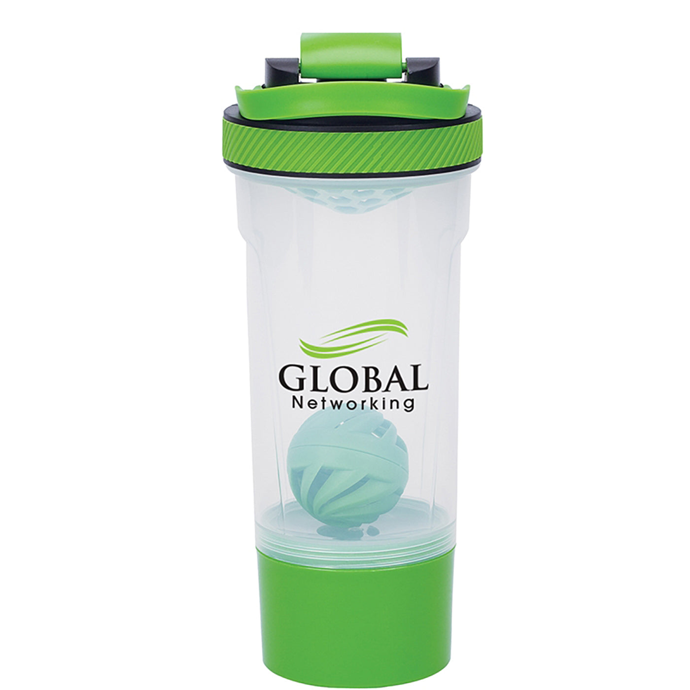 24oz Protein Shaker with Storage Compartment - KW2605G