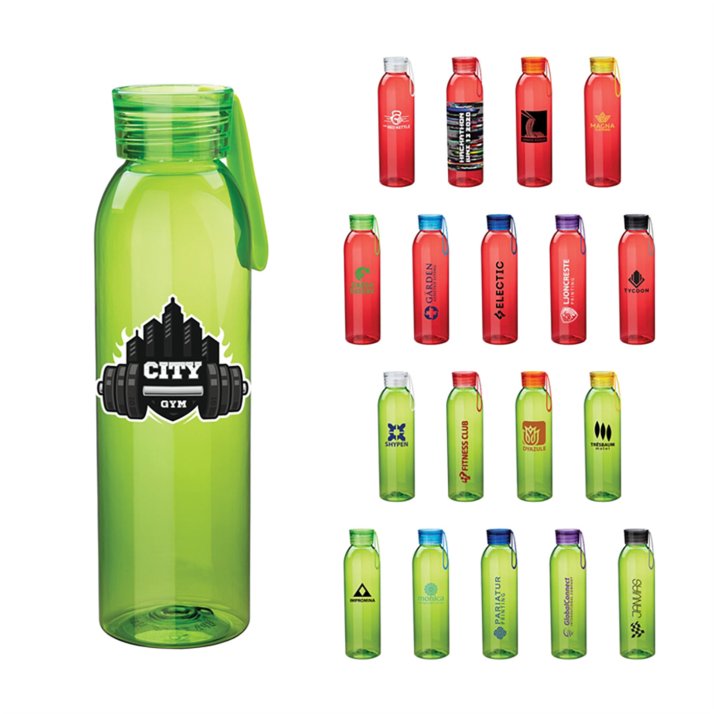 22 oz. Tritan Water Bottle w/ Silicone Handle