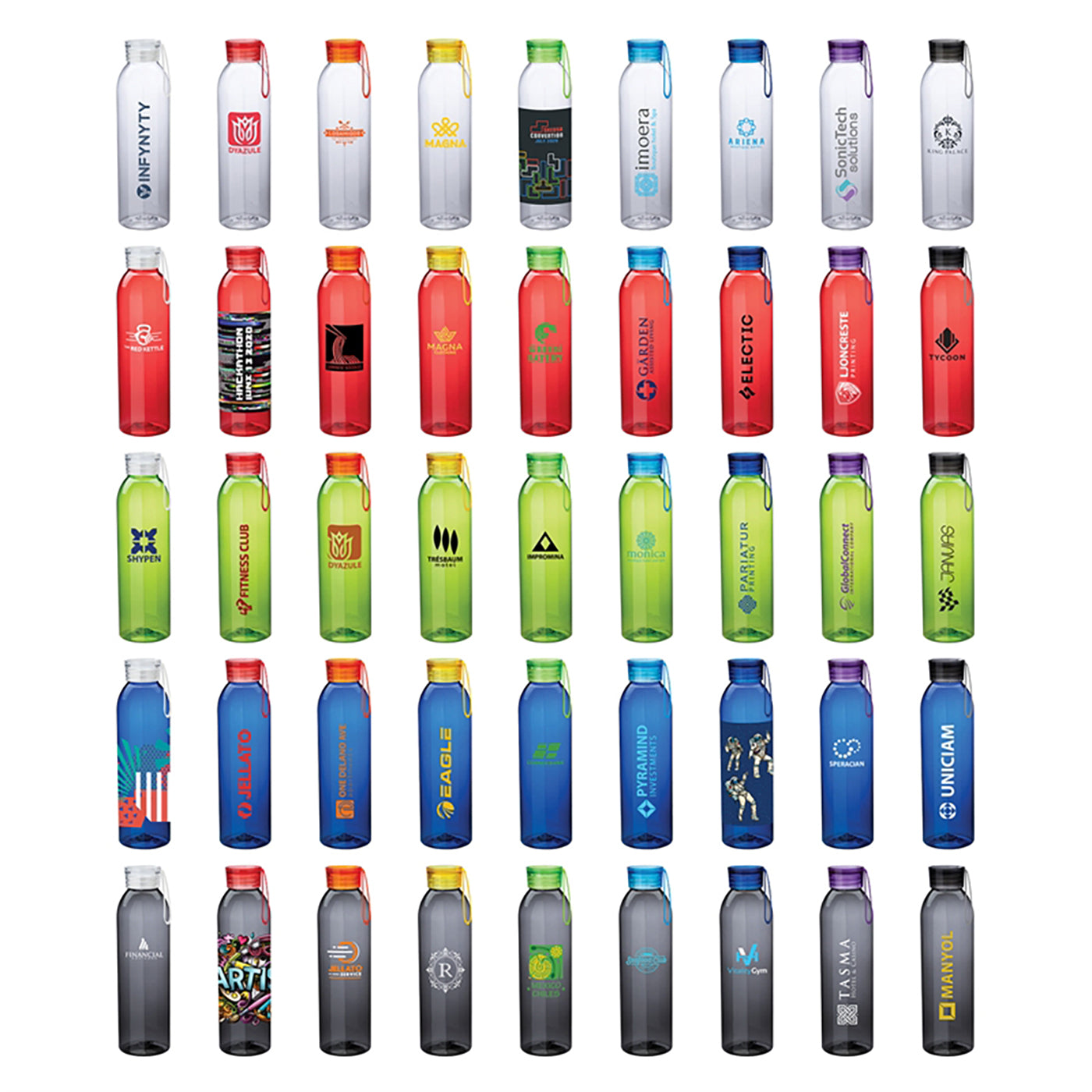 22 oz. Tritan Water Bottle w/ Silicone Handle - KW2745