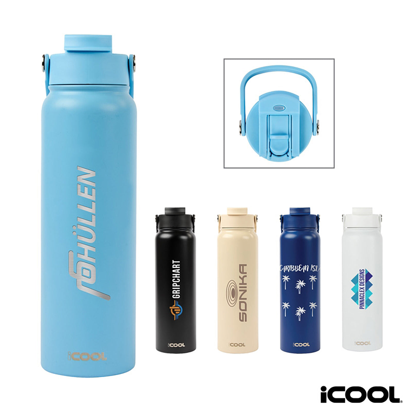 Glenwood 35 oz. Double Wall, Recycled Stainless Steel Water Bottle
