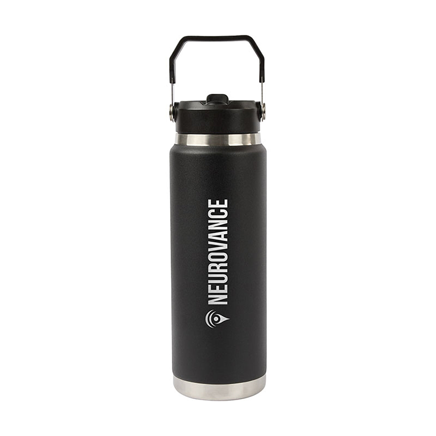 30oz Copper-Lined Stainless Steel Bottle with Flip Straw - KW3512B