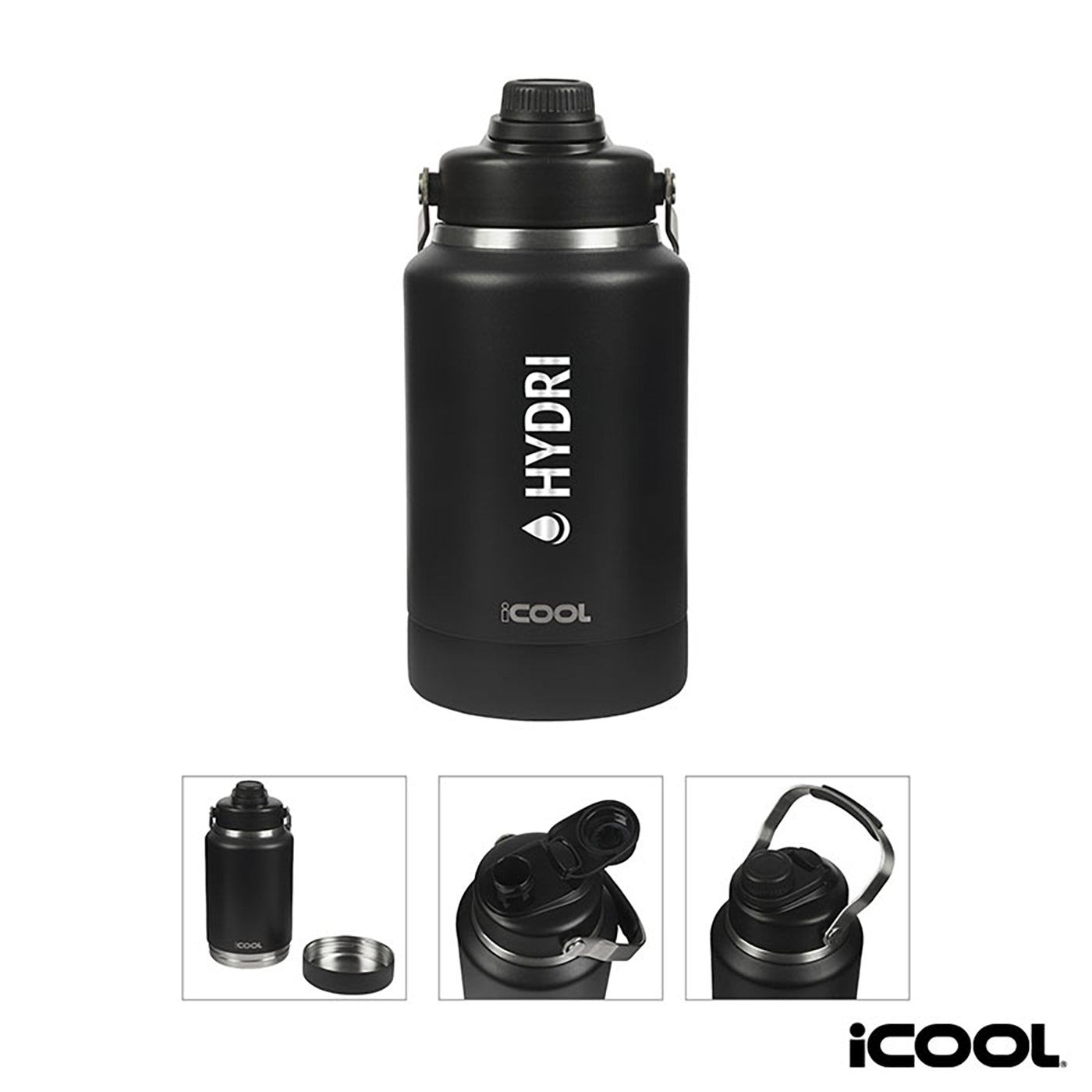 Mariposa 64 oz. Double Wall Stainless Steel Jug w/ Bowl