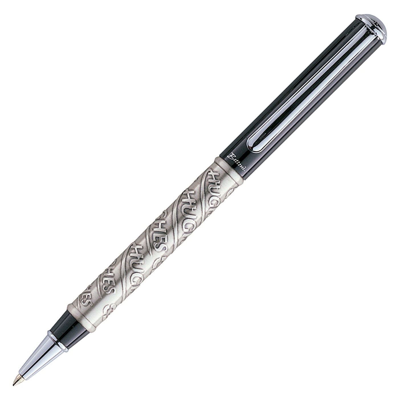 Black Lacquered Brass Twist Ballpoint - LM2730