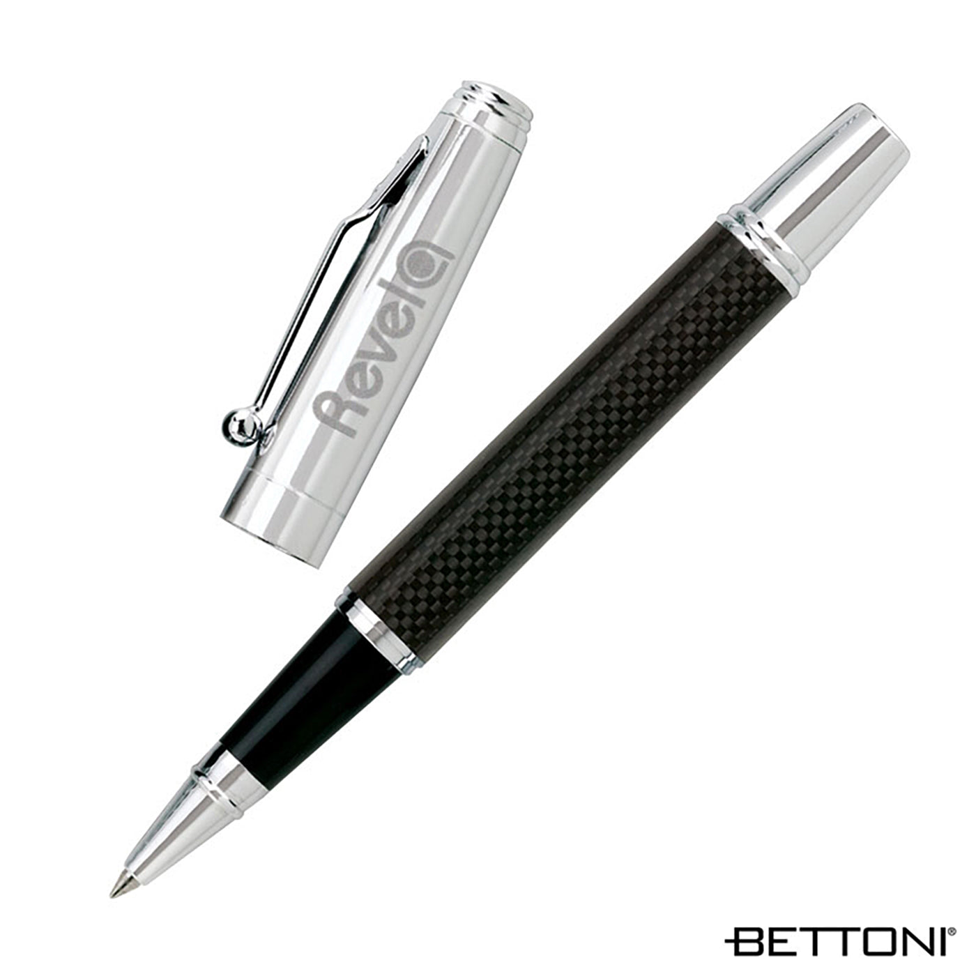 Bettoni Carbon Fiber Cap-Off Rollerball - LM4150C