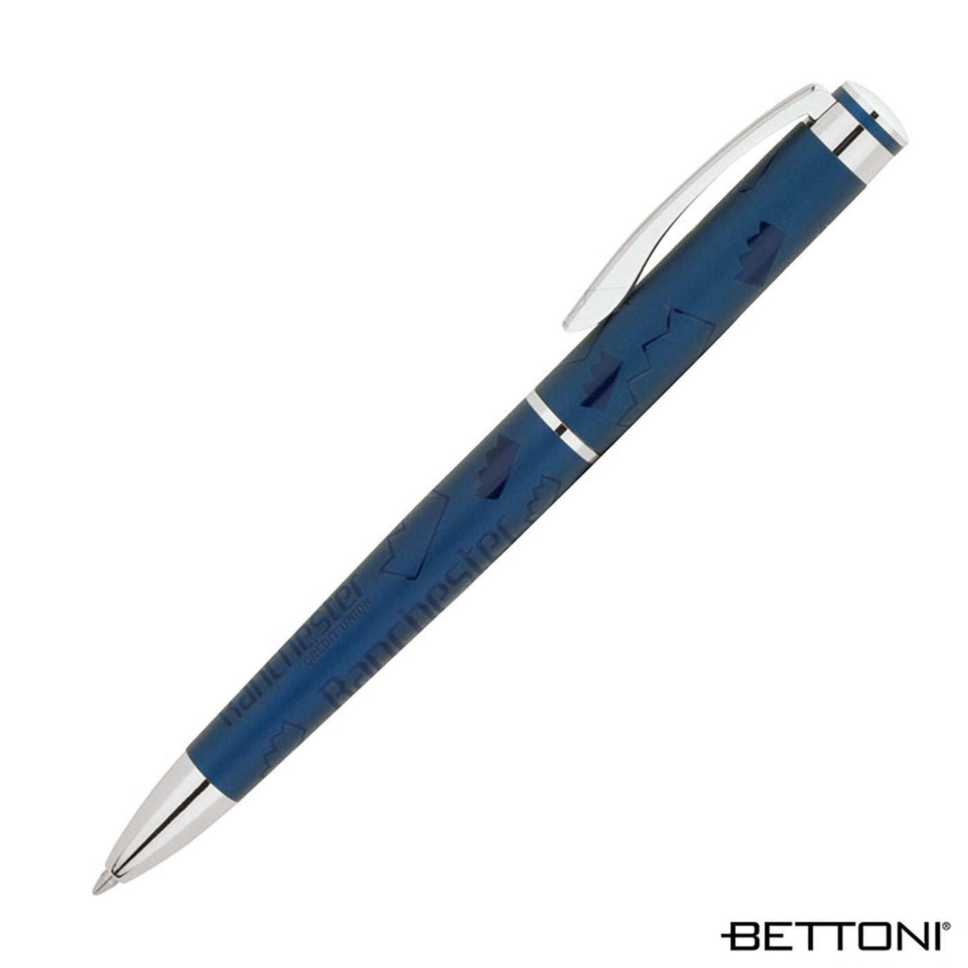 Solid Brass Chrome-Trimmed Ballpoint Pen - LM7860N