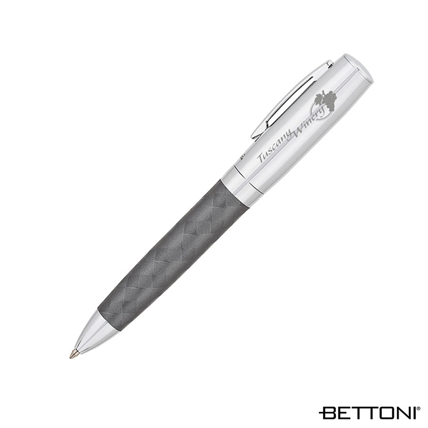 Brass Woven Barrel Ballpoint Pen - LS8200G