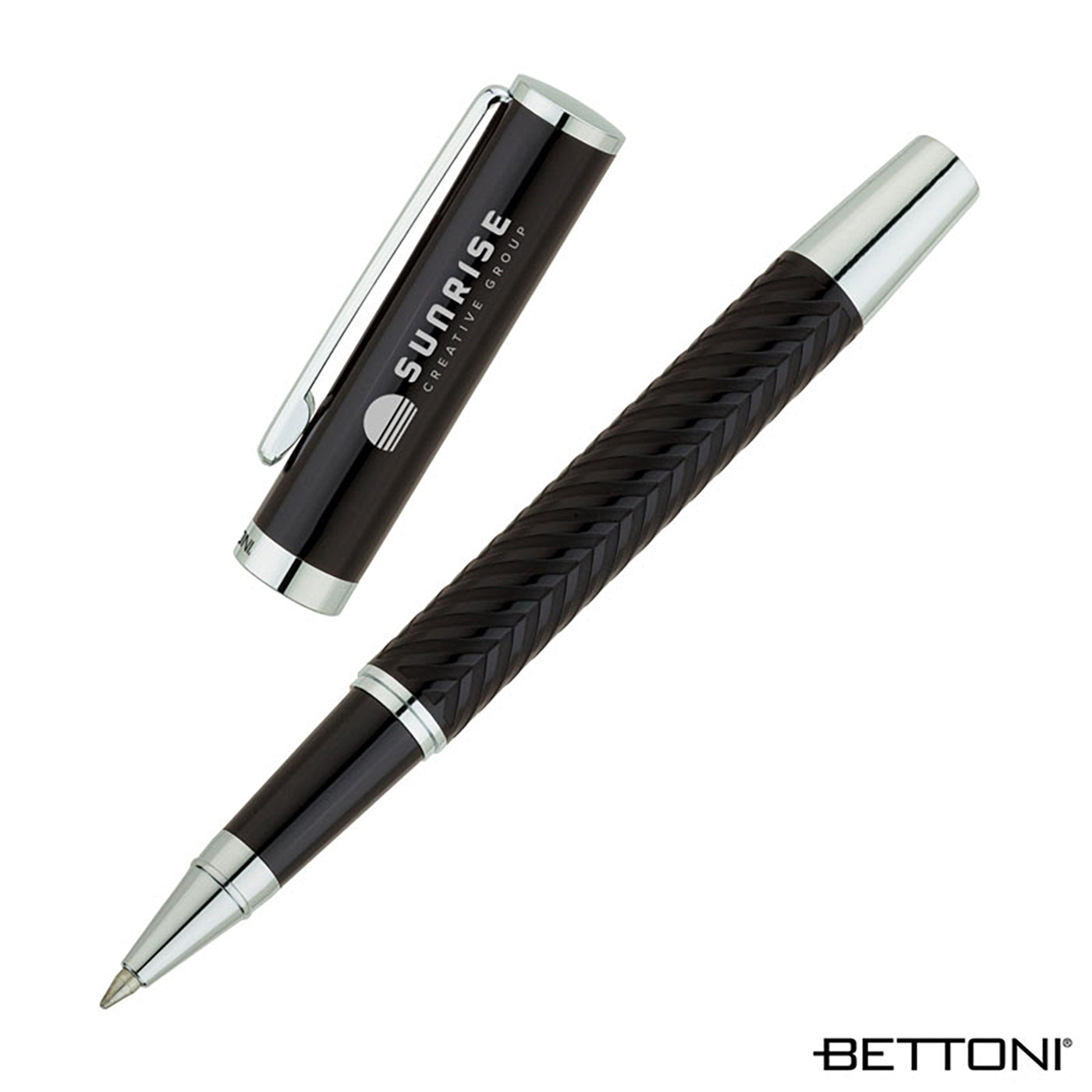 Bettoni Wide-Body Brass Rollerball Pen - LT1450B