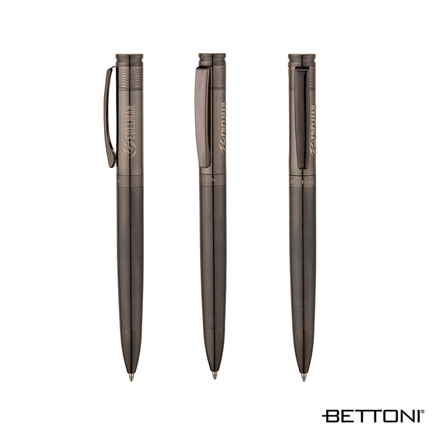 Bettoni Abbracci Gunmetal Ballpoint Pen