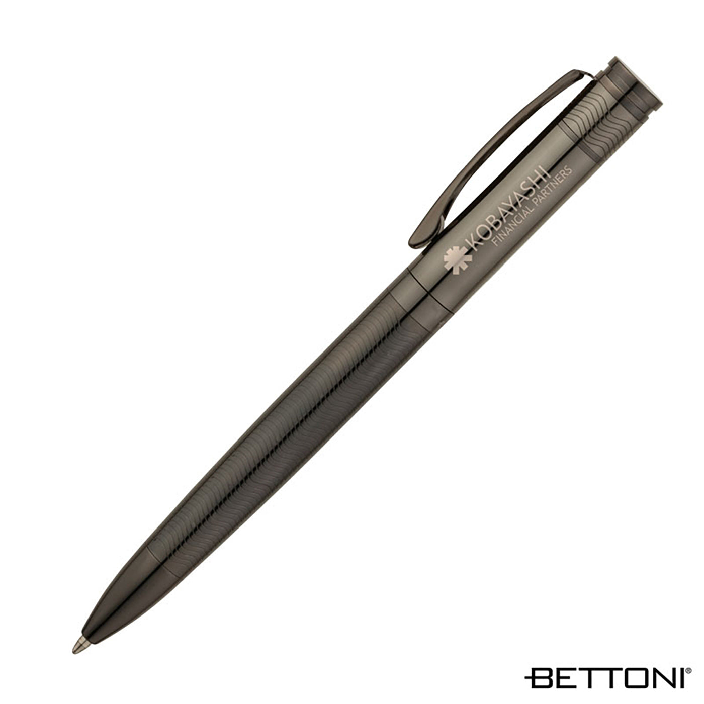 Bettoni Abbracci Gunmetal Ballpoint Pen - LT1500G