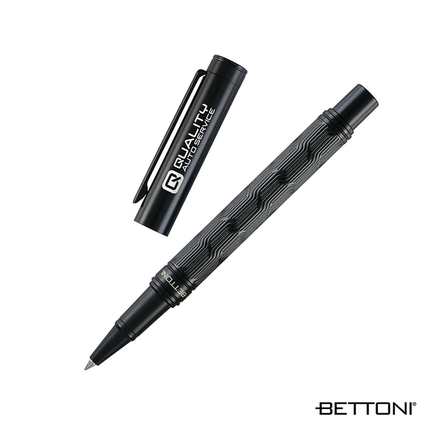 Torino Brass Cap-Off Rollerball Pen - LT2550B