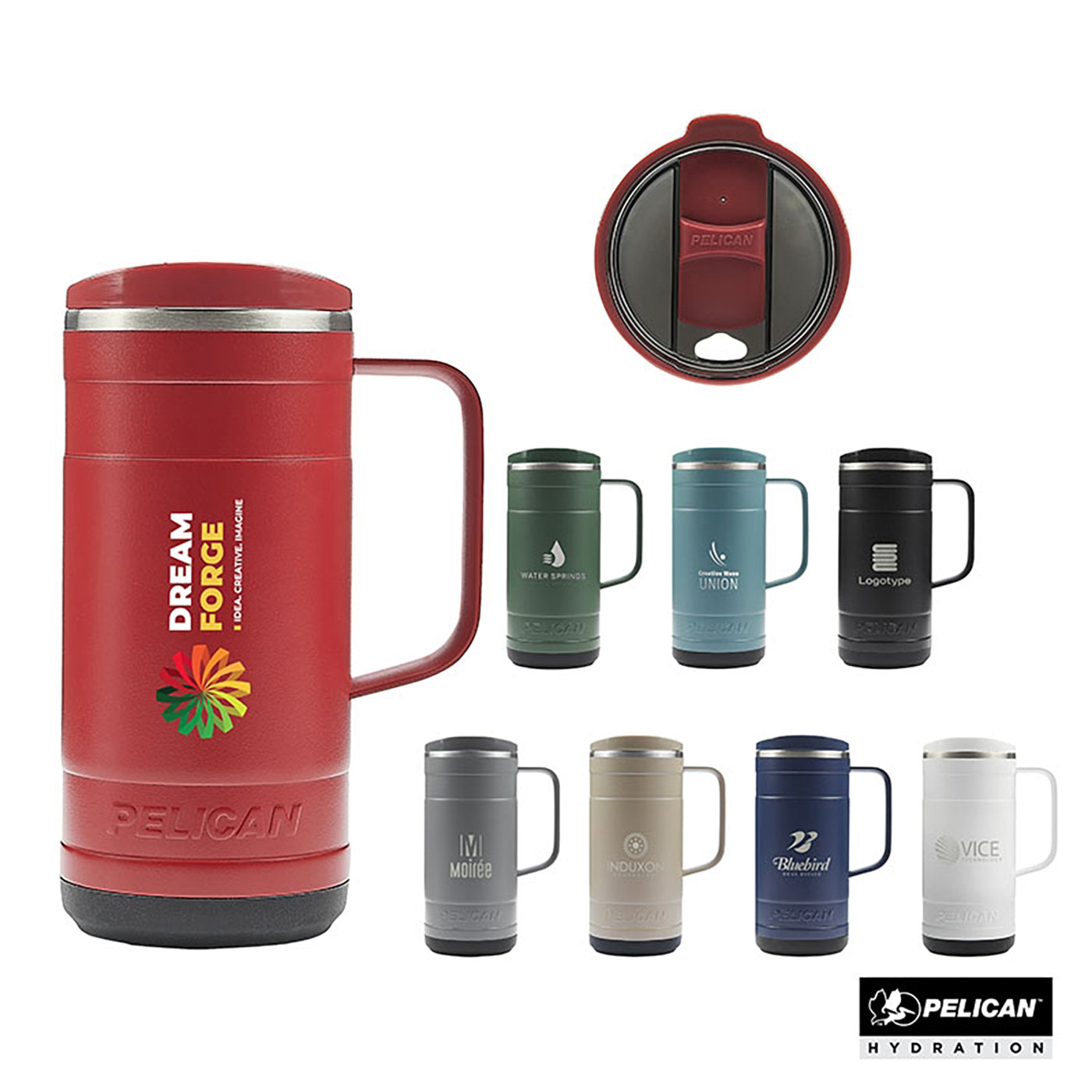 18 oz. Recycled Double Wall Stainless Steel Mug
